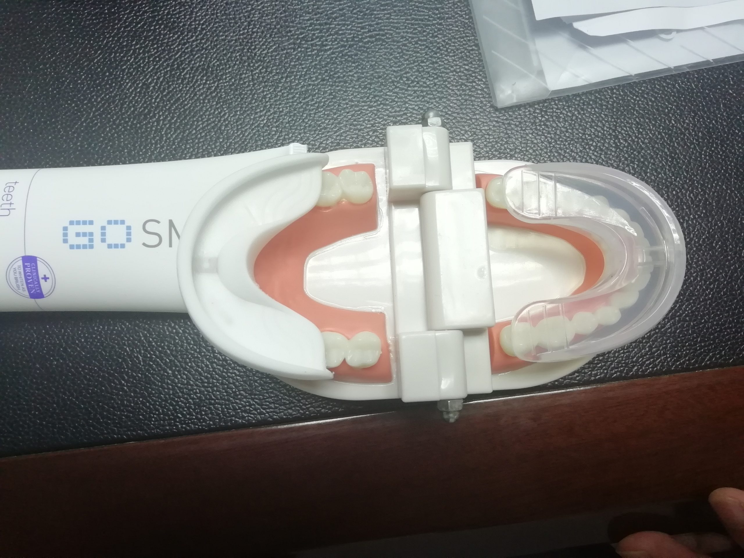 360 Degrees Intelligent Automatic Electric Toothbrush Waterproof U Type Tooth Brush Whitening Blue Light USB Charging - Image 5